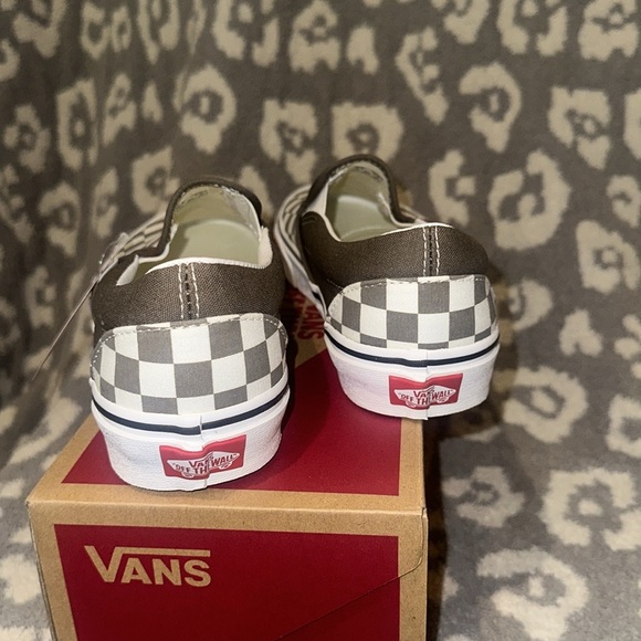 Vans Classic Slip-on Theory/Checkerboard Sneakers “Off the Wall” New 😍 - Picture 12 of 17